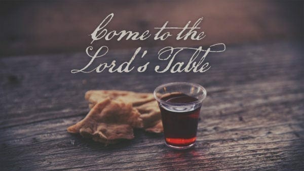 Come to the Lord's Table Image