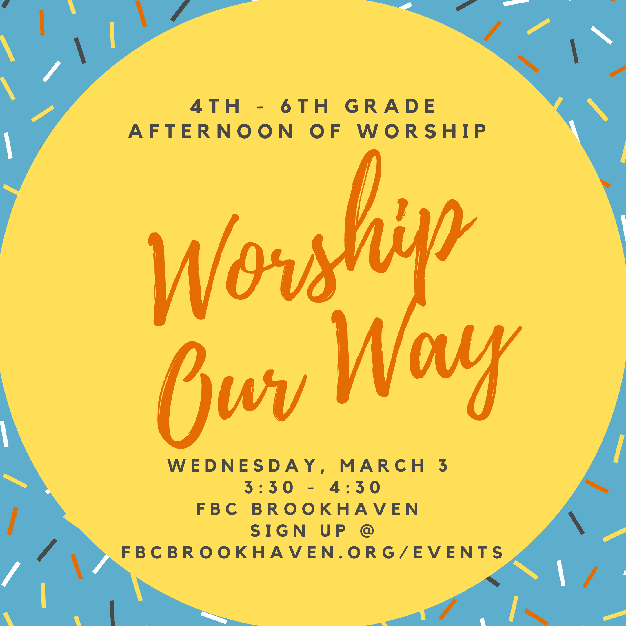 Worship Our Way