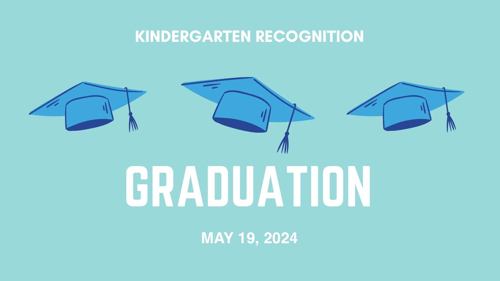 2024 Kindergarten Graduation Recognition First Baptist Church Brookhaven